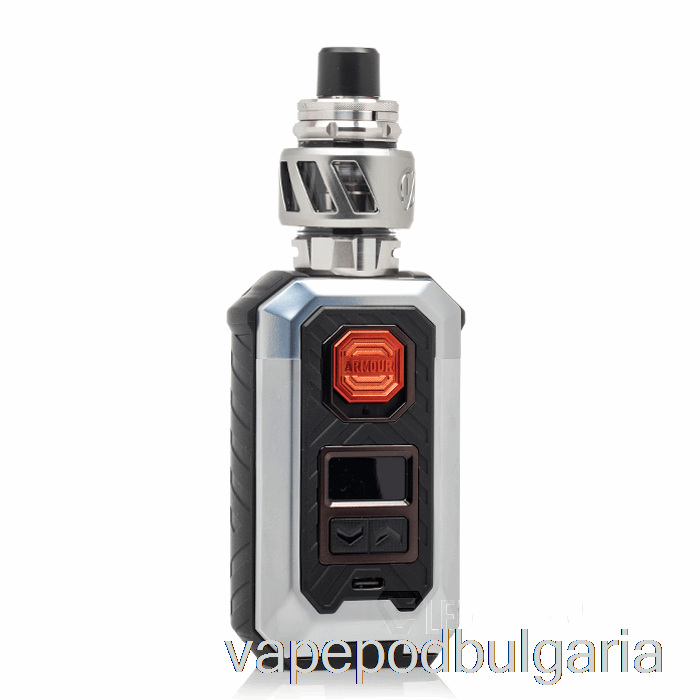 Vape 10000 Дръпки Vaporesso Armor Max 220w Starter Kit Silver
